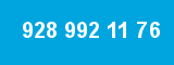 928 992 11 76 928 992 11 76